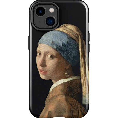 Johannes Vermeer Girl with a Pearl Earring iPhone 15 Impact Case